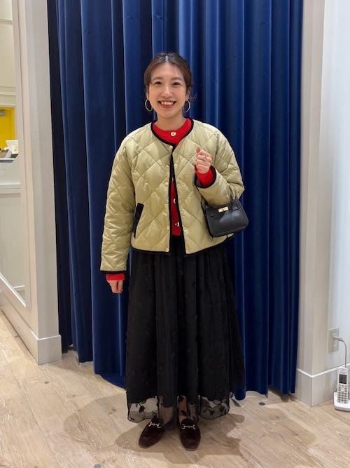 【TAION×LIMONTA】別注ベロアパイピングショートダウン TAION×LIMONTA】別注ベロアパイピングショートダウン | NOLLEY'S