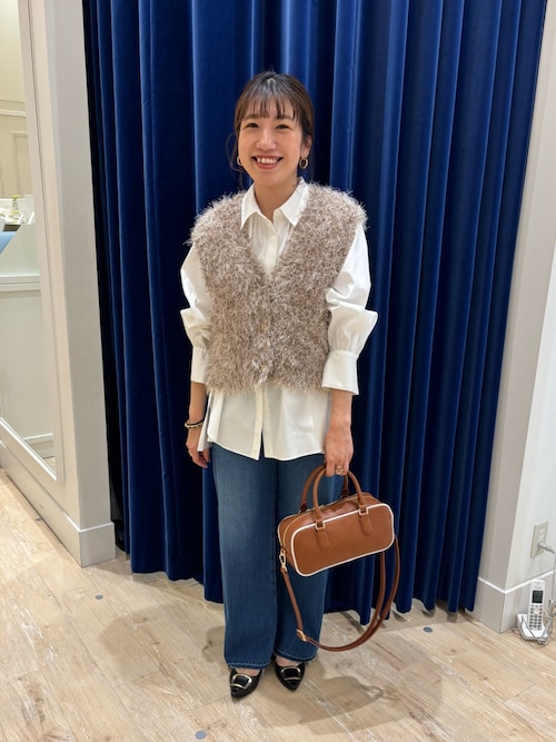 ブラウス シャツ オーバーギャザーマルチウェイブラウス レディース NOLLEY'S ブラウス シャツ オーバーギャザーマルチウェイ