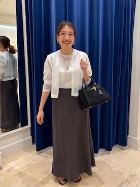 「アイテム（タンクトップ）」を使った、nol  komatsubaraさん（レディース・159cm）の夏コーディネート