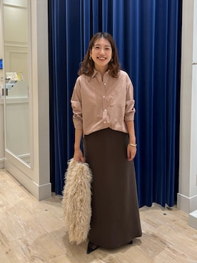 「ナロースカート」｜nol  komatsubaraさん（レディース・159cm）の秋コーディネート