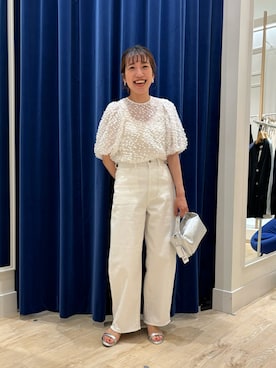 「LAURA DI MAGGIO（ローラディマッジオ）のアイテム」を使った、nol  komatsubaraさん（レディース・159cm）の春コーディネート