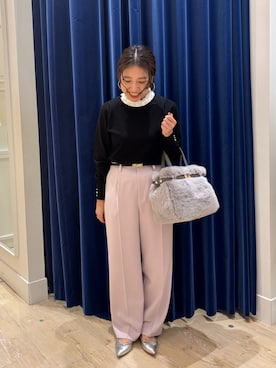 「プリーツ」｜nol  komatsubaraさん（レディース・159cm）の秋コーディネート