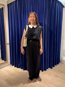 「NOLLEY’S（ノーリーズ）のアイテム」を使った、nol  komatsubaraさん（レディース・159cm）の夏コーディネート