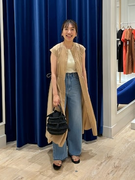 「ニットキャミソール」｜nol  komatsubaraさん（レディース・159cm）の春コーディネート