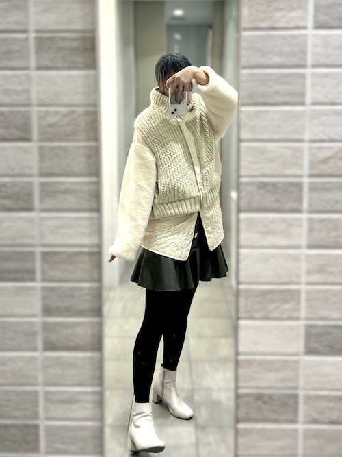 AULA AILA（アウラアイラ）の「レイヤードブルゾン（ブルゾン