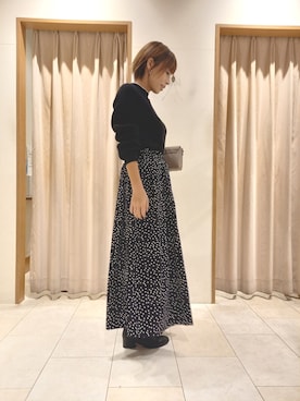 Akkoさん(レディース・154cm)の冬コーディネート