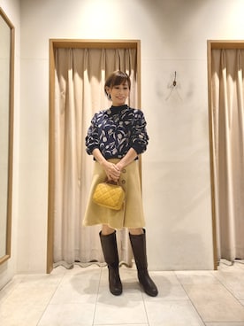 Akkoさん（レディース・154cm）の秋コーディネート