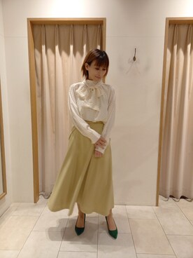 Akkoさん（レディース・154cm）の春コーディネート