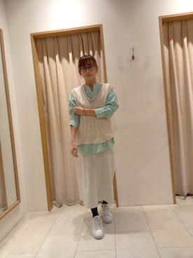 Akkoさん（レディース・154cm）の冬コーディネート