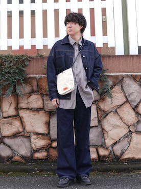 しゅんたさん（メンズ・172cm）の春コーディネート