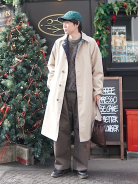 しゅんたさん（メンズ・172cm）の冬コーディネート