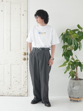 「爽やかコーデ」｜しゅんたさん（メンズ・172cm）の夏コーディネート