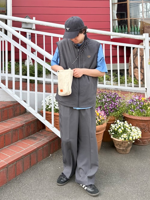フレッドペリー　ナイロンベスト FRED PERRY（フレッドペリー）の「Nylon Gilet（ベスト）」 - WEAR