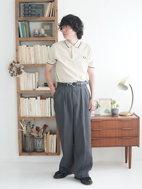 「Dr. Martens（ドクターマーチン）のアイテム」を使った、しゅんたさん（メンズ・172cm）の夏コーディネート