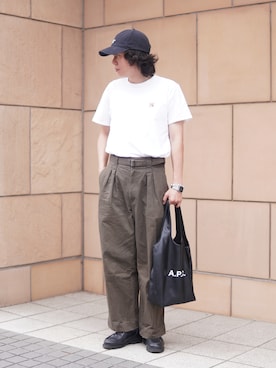 「アイテム（その他シューズ）」を使った、しゅんたさん（メンズ・172cm）の夏コーディネート