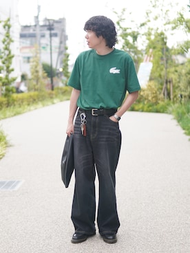 「アイテム（キーホルダー）」を使った、しゅんたさん（メンズ・172cm）の夏コーディネート