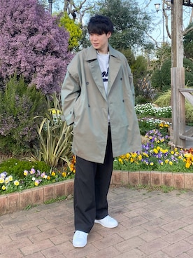 しゅんたさん（メンズ・172cm）の春コーディネート