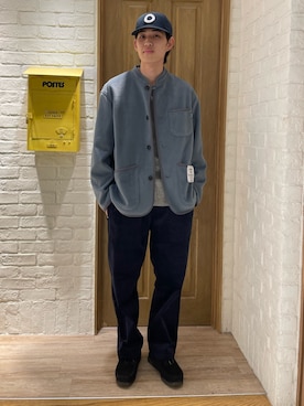 「FREDY&GLOSTER」｜「アイテム（ブルゾン）」を使った、ミッチーさん（メンズ・173cm）の秋コーディネート