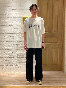 「GOOD ROCK SPEED（グッドロックスピード）のアイテム」を使った、ミッチーさん（メンズ・173cm）の春コーディネート