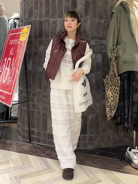 ｃａｌｉｎさん（レディース・146cm）の冬コーディネート