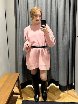 「eL（エル）のアイテム」を使った、calinさん（レディース・146cm）の秋コーディネート