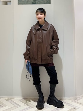 calinさん(レディース・146cm)の冬コーディネート