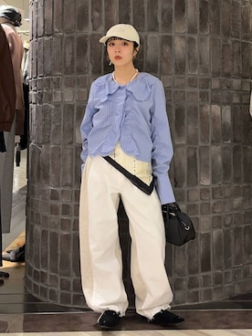 「eL（エル）のアイテム」を使った、ｃａｌｉｎさん（レディース・146cm）の冬コーディネート