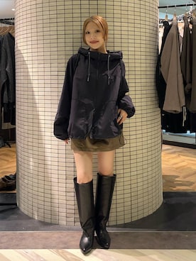 「eL（エル）のアイテム」を使った、calinさん（レディース・146cm）の秋コーディネート