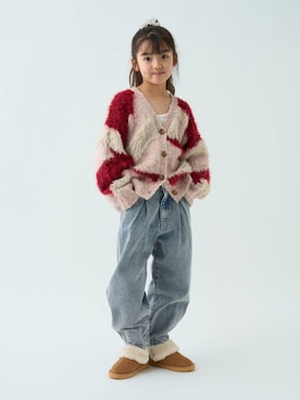 「アイテム（パンツ）」を使った、ゆあんさん（キッズ・124cm）の夏コーディネート