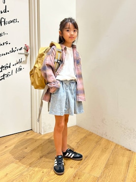 ゆあんさん（キッズ・124cm）の夏コーディネート