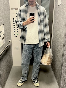 「Ron Herman（ロン ハーマン）のアイテム」を使った、shira0217さん（メンズ・185cm）の春コーディネート
