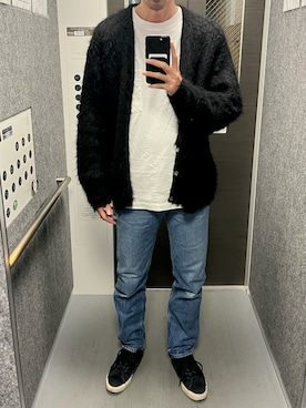 「アイテム（スニーカー）」を使った、shira0217さん（メンズ・185cm）の秋コーディネート