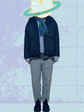 SHIKISHIMAさん（メンズ・179cm）の冬コーディネート