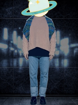 SHIKISHIMAさん(メンズ・179cm)の冬コーディネート