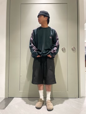 「BEAVER（ビーバー）のアイテム」を使った、松木　幹太さん（メンズ・169cm）の秋コーディネート