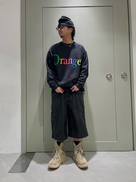 「BEAVER（ビーバー）のアイテム」を使った、松木　幹太さん（メンズ・169cm）の秋コーディネート