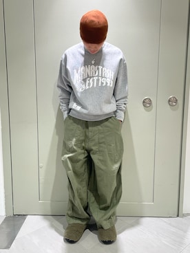 松木　幹太さん（メンズ・168cm）の秋コーディネート