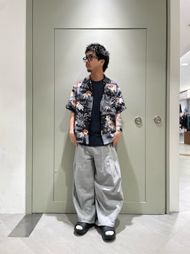松木 幹太さん(メンズ・169cm)の夏コーディネート