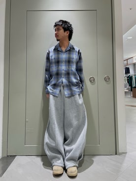 松木　幹太さん（メンズ・169cm）の冬コーディネート