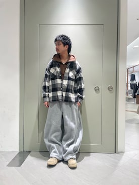 松木　幹太さん（メンズ・169cm）の冬コーディネート