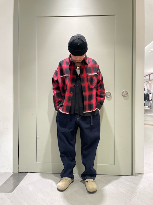 GRAMICCI×BEAVER/グラミチ×ビーバー 別注TUCK TAPERD DENIM PANT