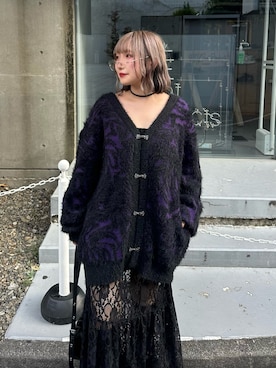 「アイテム（カーディガン/ボレロ）」を使った、こんさん（レディース・153cm）の秋コーディネート