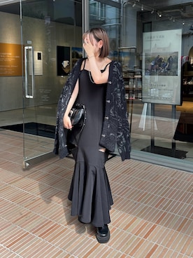 「アイテム（ワンピース/ドレス）」を使った、こんさん（レディース・153cm）の秋コーディネート