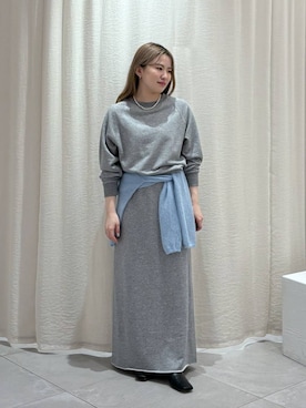 「アイテム（スウェット）」を使った、ありんこさん（レディース・155cm・20代）の秋コーディネート