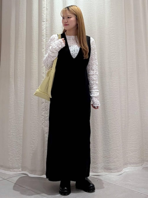 【柳橋唯さんYouTube紹介アイテム】ストレッチレースプルオーバー