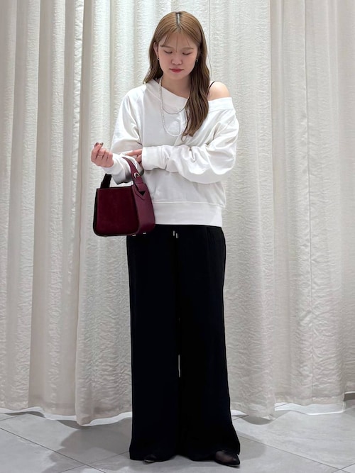 セール】ボートネック裏毛プルオーバー（スウェット）｜BABYLONE