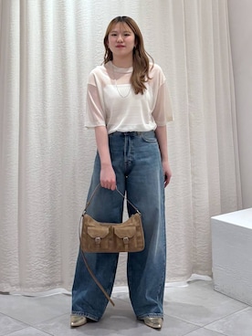 「アイテム（パンプス）」を使った、ありんこさん（レディース・155cm・20代）の春コーディネート