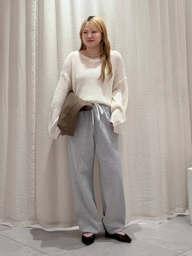 「BABYLONE（バビロン）のアイテム」を使った、ありんこさん（レディース・155cm）の春コーディネート