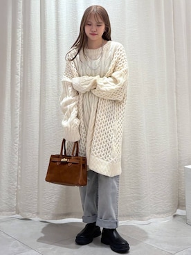 「アイテム（ワンピース/ドレス）」を使った、ありんこさん（レディース・155cm・20代）の秋コーディネート