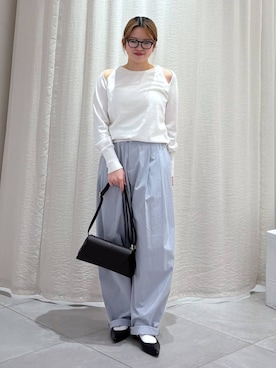 「AIM（エイム）のアイテム」を使った、ありんこさん（レディース・155cm）の冬コーディネート